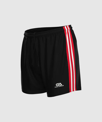 Gaelic Armour Black and  Red Match Shorts
