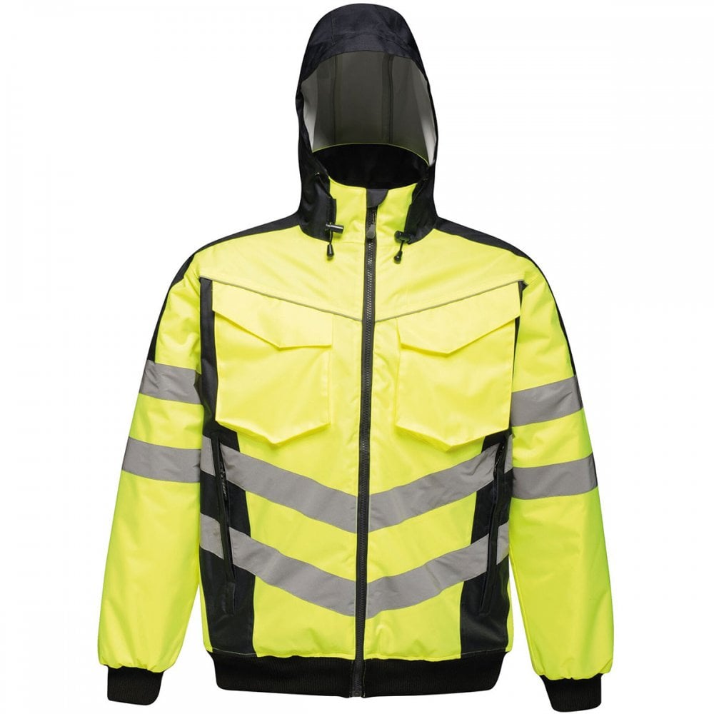 REGATTA PROFESSIONAL TRA314 HI VIS PRO BOMBER JACKET - ORANGE RRP €75 –  Clear Cut Marketing