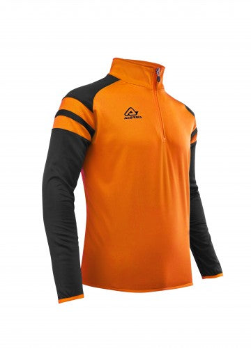 Acerbis Orange and Black Performance half zip - Childrens sizes - RRP €35 our Price €15
