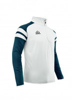 Acerbis White and Navy Performance half zip - Childrens sizes - RRP €35 our Price €15