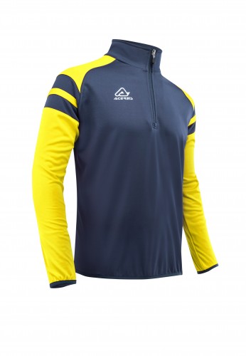 Acerbis Navy and Yellow performance half zip - Childrens sizes - RRP €35 our Price €15