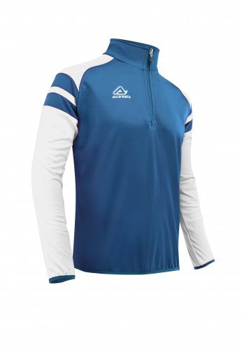 Acerbis Royal Blue and White performance half zip - Childrens sizes