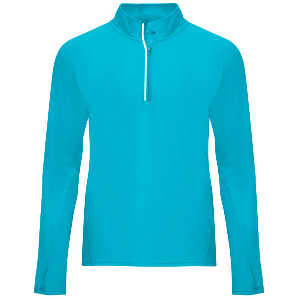 Turquoise Athletics Sports Technical Quarter Zip - Adult Sizes