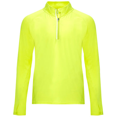 Luminous Yellow Athletics Sports Technical Quarter Zip - Adult Sizes