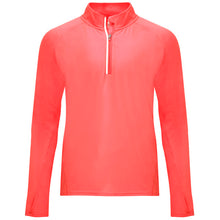 Load image into Gallery viewer, Heather Orange Athletics Sports Technical Quarter Zip - Adult Sizes