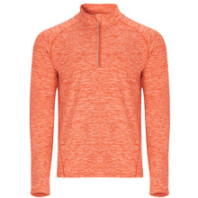 Load image into Gallery viewer, Heather Orange Athletics Sports Technical Quarter Zip - Adult Sizes