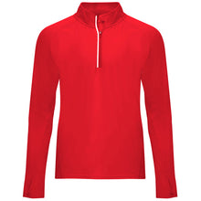 Load image into Gallery viewer, Heather Orange Athletics Sports Technical Quarter Zip - Adult Sizes