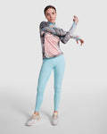 Ladies Sports Quarter ZIP - Abstract
