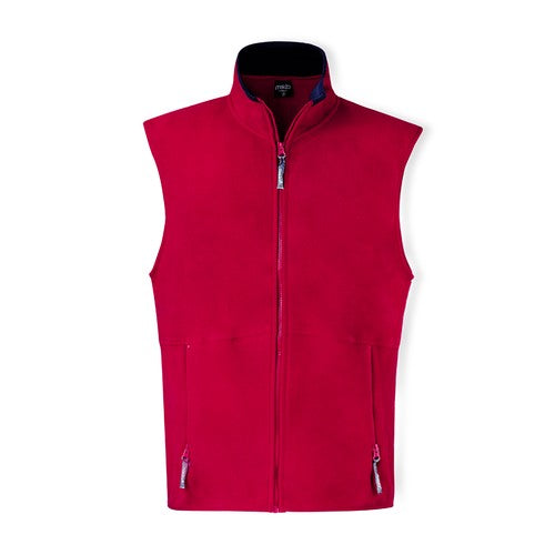 Red / Navy Fleece Bodywarmer