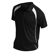 Load image into Gallery viewer, Sols Green and White Palladium sports polo with Zip