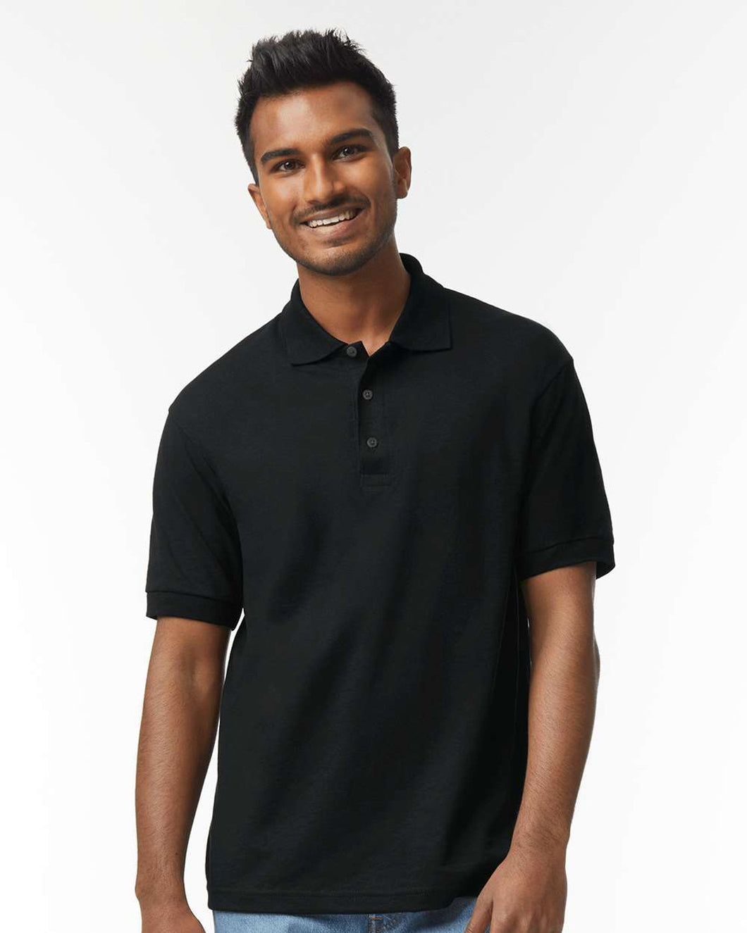 FOTL/Gildan Black Polo Shirt - Adult Sizes S-3XL