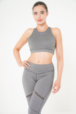 MLK  Grey Sports Bra