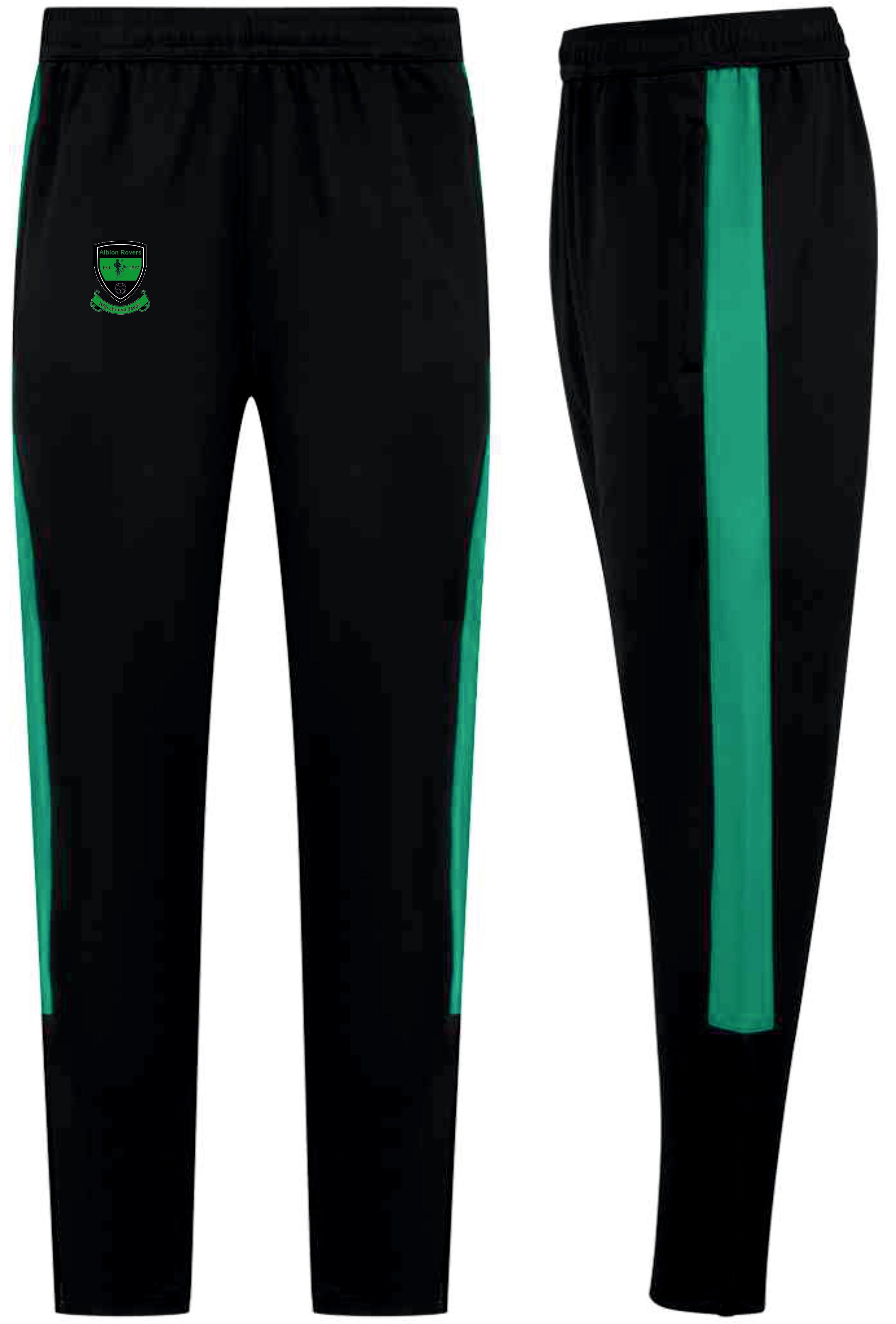 Albion Rovers Skinny Track Bottoms - Kids Sizes