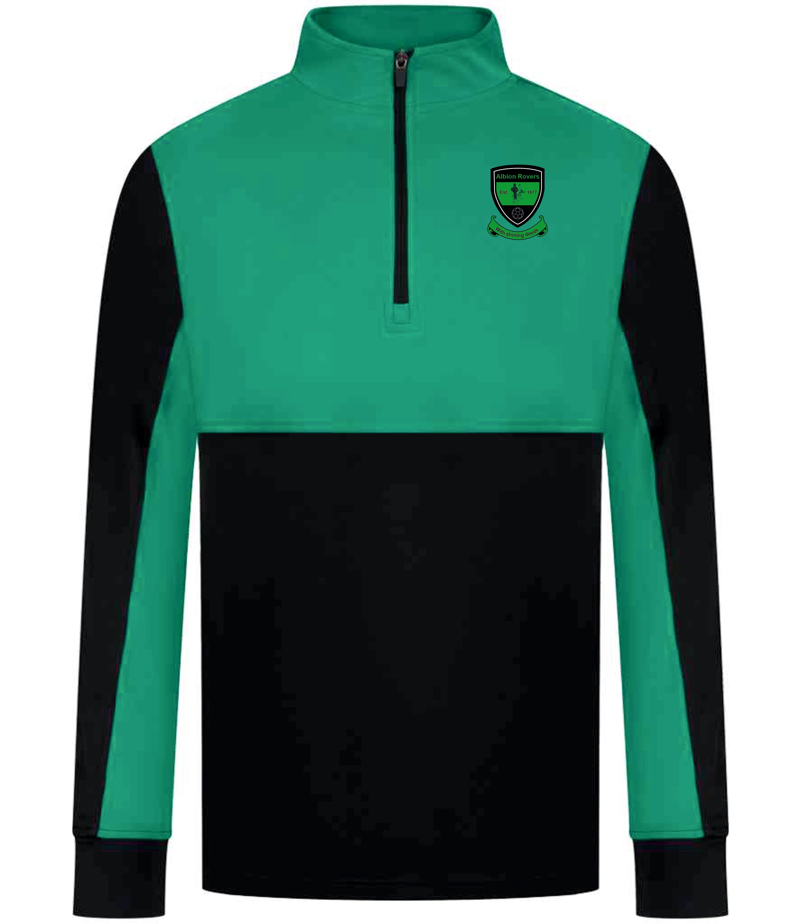 Albion Rovers Quarter Zip - KIds Sizes