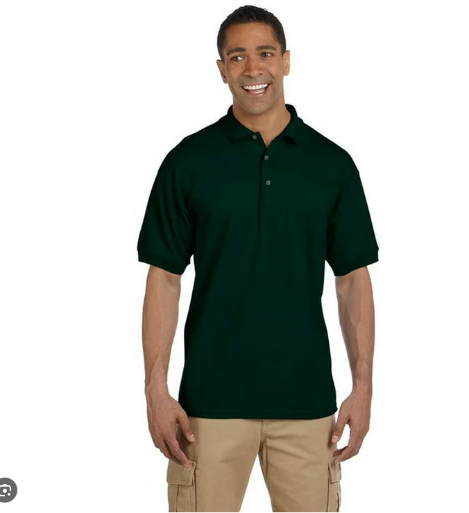 FOTL/Gildan Forest Green Polo - Adult Sizes