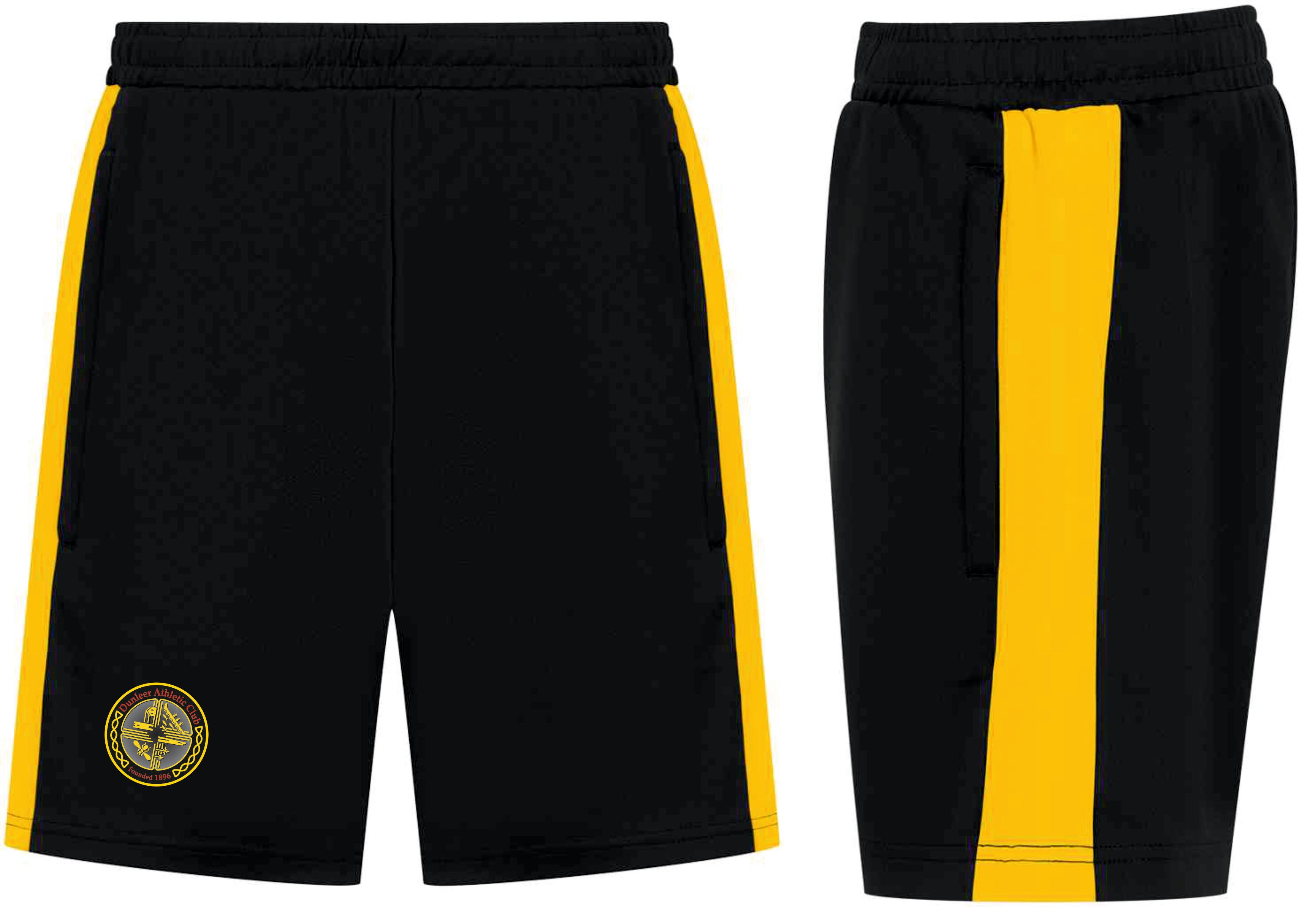 Dunleer AC Leisure Shorts with 2 pockets - Adult Sizes