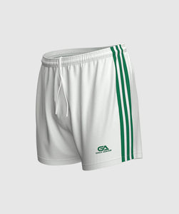 Gaelic Armour White And Greenr Match Shorts