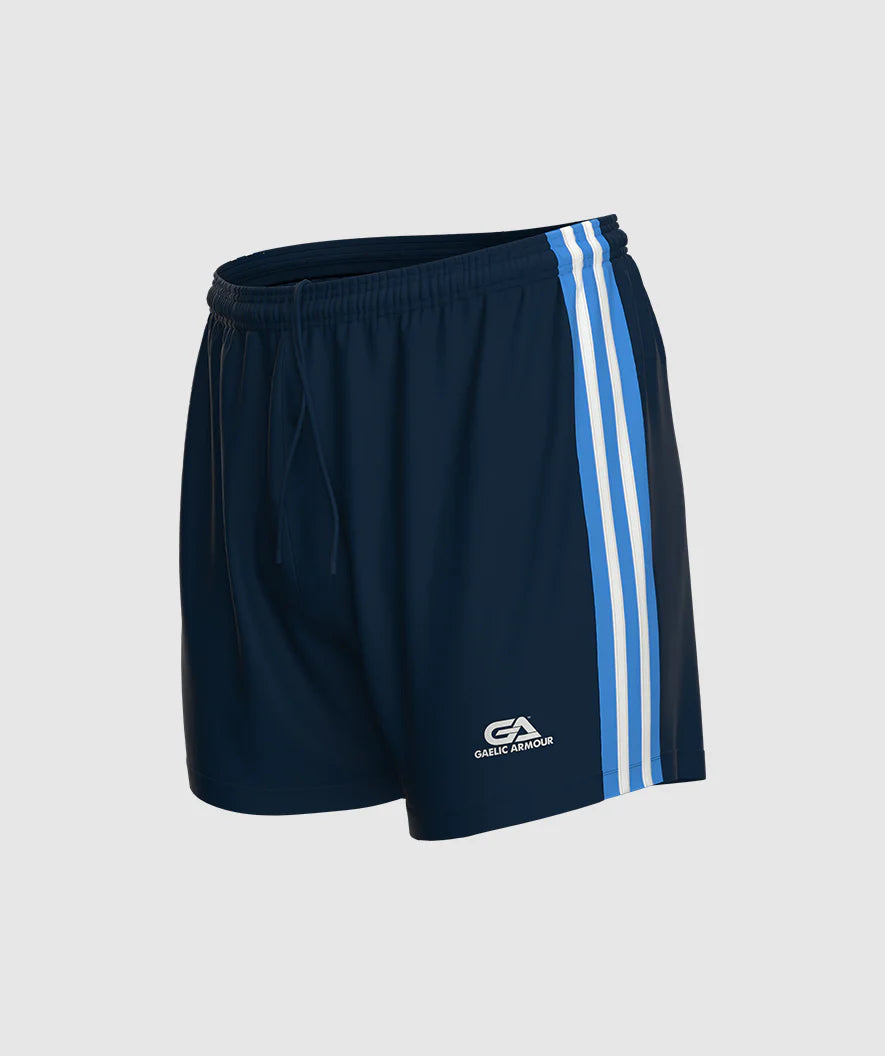Gaelic Armour Navy and Sky Match Shorts