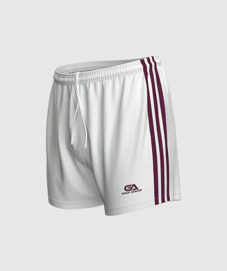 Gaelic Armour White and Maroon Match Shorts