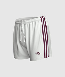 Copy of Gaelic Armour White and Maroon Match Shorts