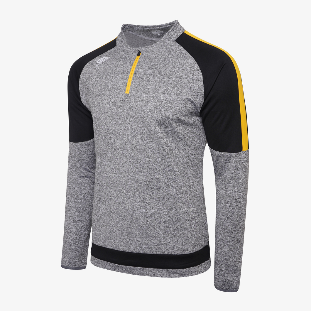 Gaelic Armour Black Amber performance half zip - Adult Sizes