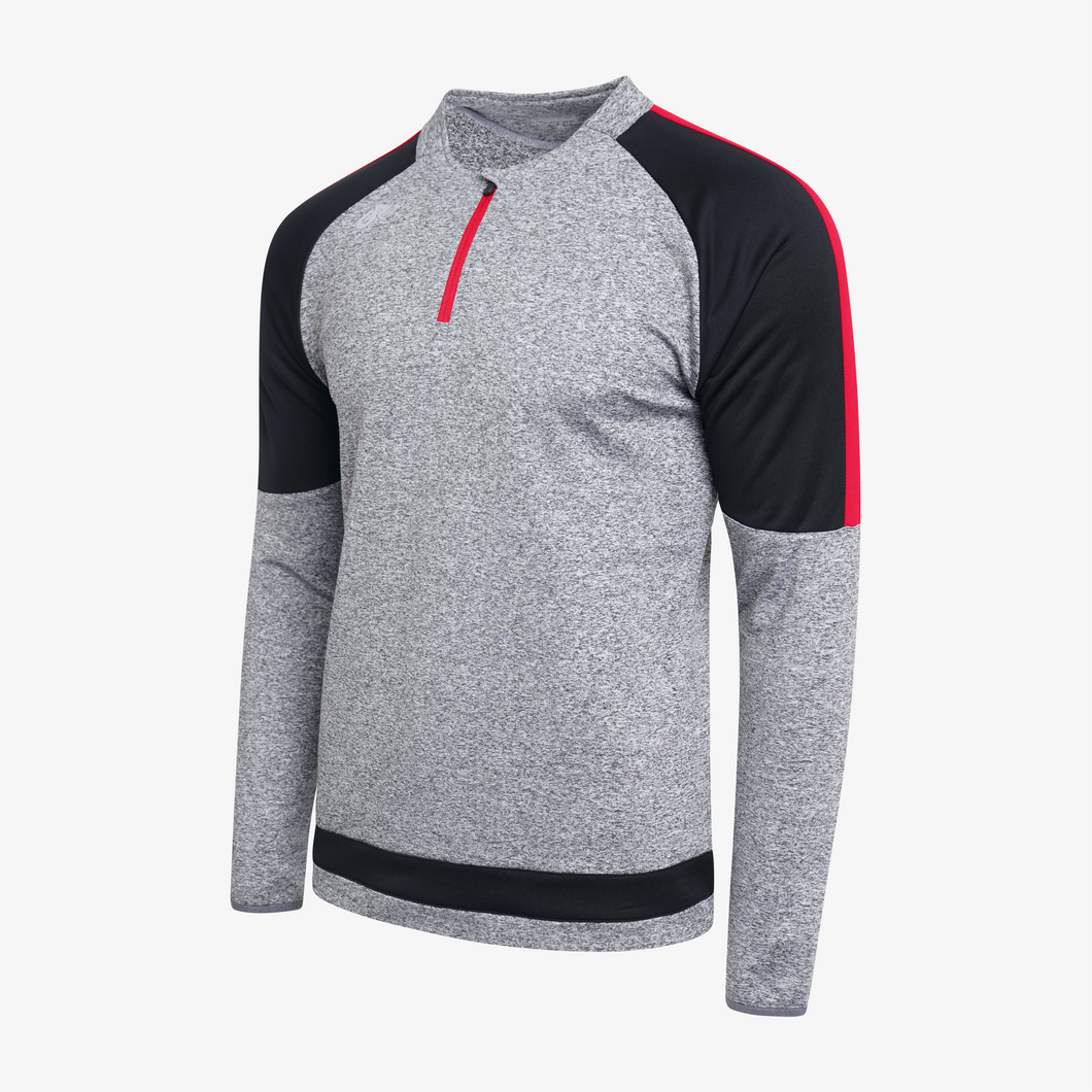 Gaelic Armour Black Red performance half zip - Adult Sizes