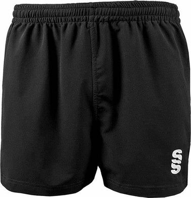 Surridge High Quality Strong Rugby Shorts Black