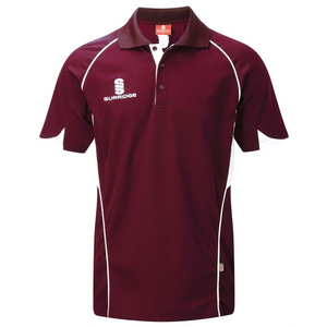 Adult & Children High Quality Strong Performance Sports Polos - Burgundy
