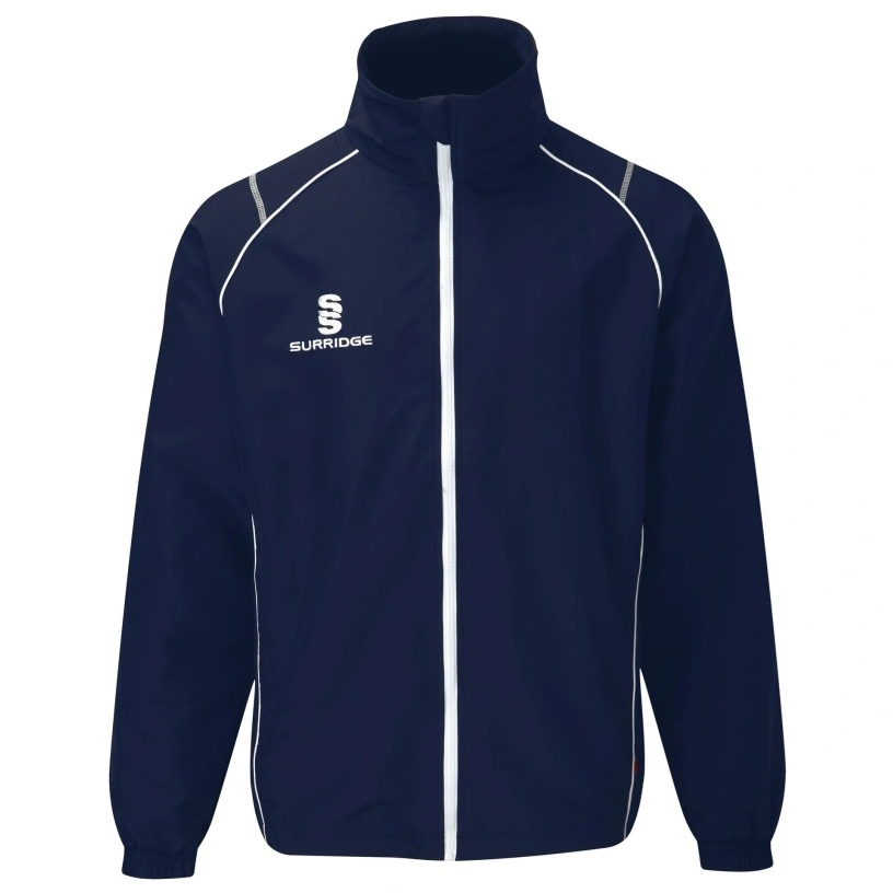 Surridge Full Zip Track top - Navy and White