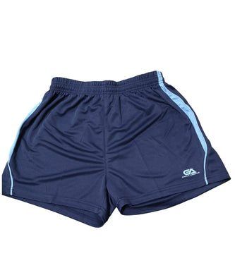 Gaelic Armour  Navy and Sky Blue  GAA Shorts - Childrens and Adult sizes - Clearance