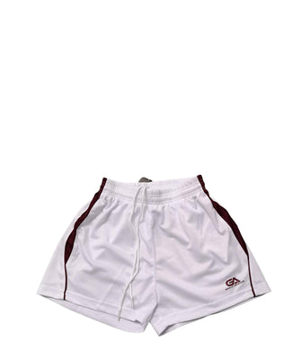 Gaelic Armour  White and Maroon  GAA Shorts - Childrens and Adult sizes - Clearance