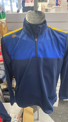 Gaelic Armour Navy and Amber performance half zip - Childrens and Adult sizes - Clearance