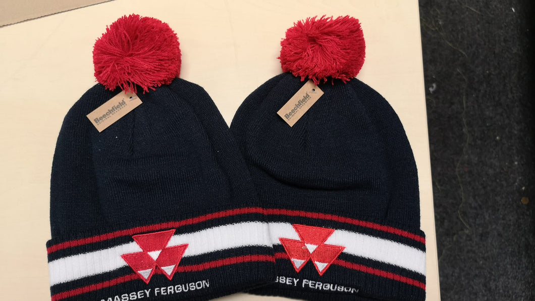 High Quality Massey Ferguson Bobble Beanie