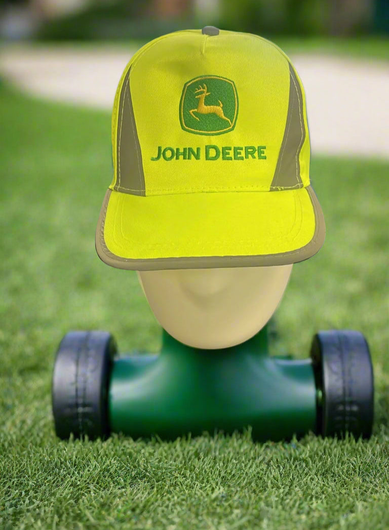 Hi-Viz John Deere Peak Cap
