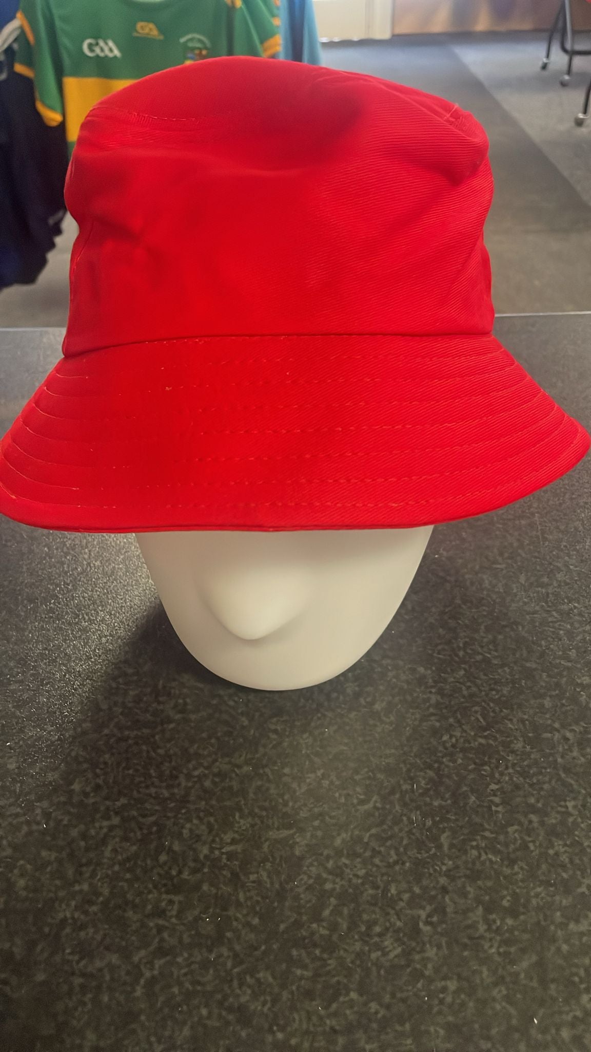 Red Bucket Hat