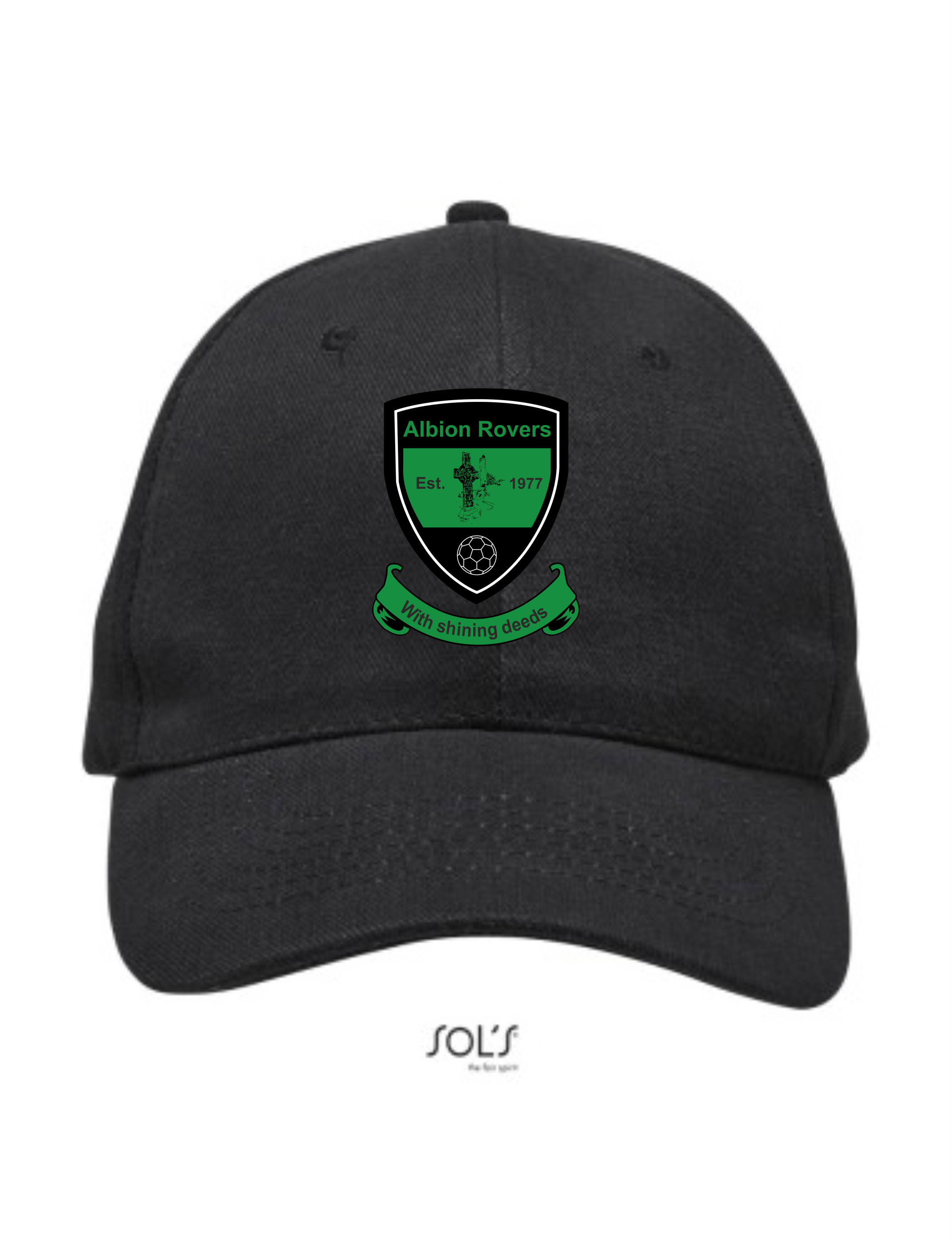 Albion Rovers Embroidered Peaky Cap