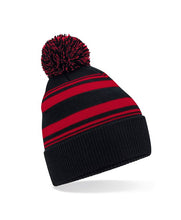 Load image into Gallery viewer, Striped Supporter Beanie