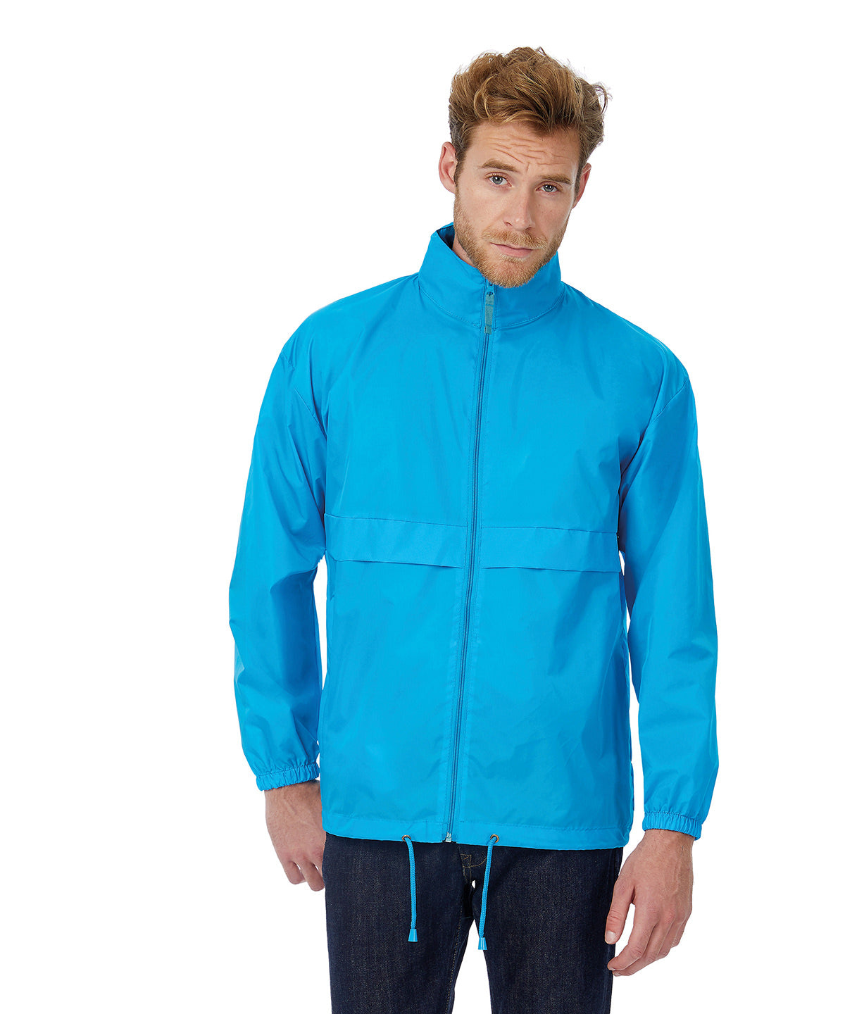 Purple Full Zip Windcheater with Pockets