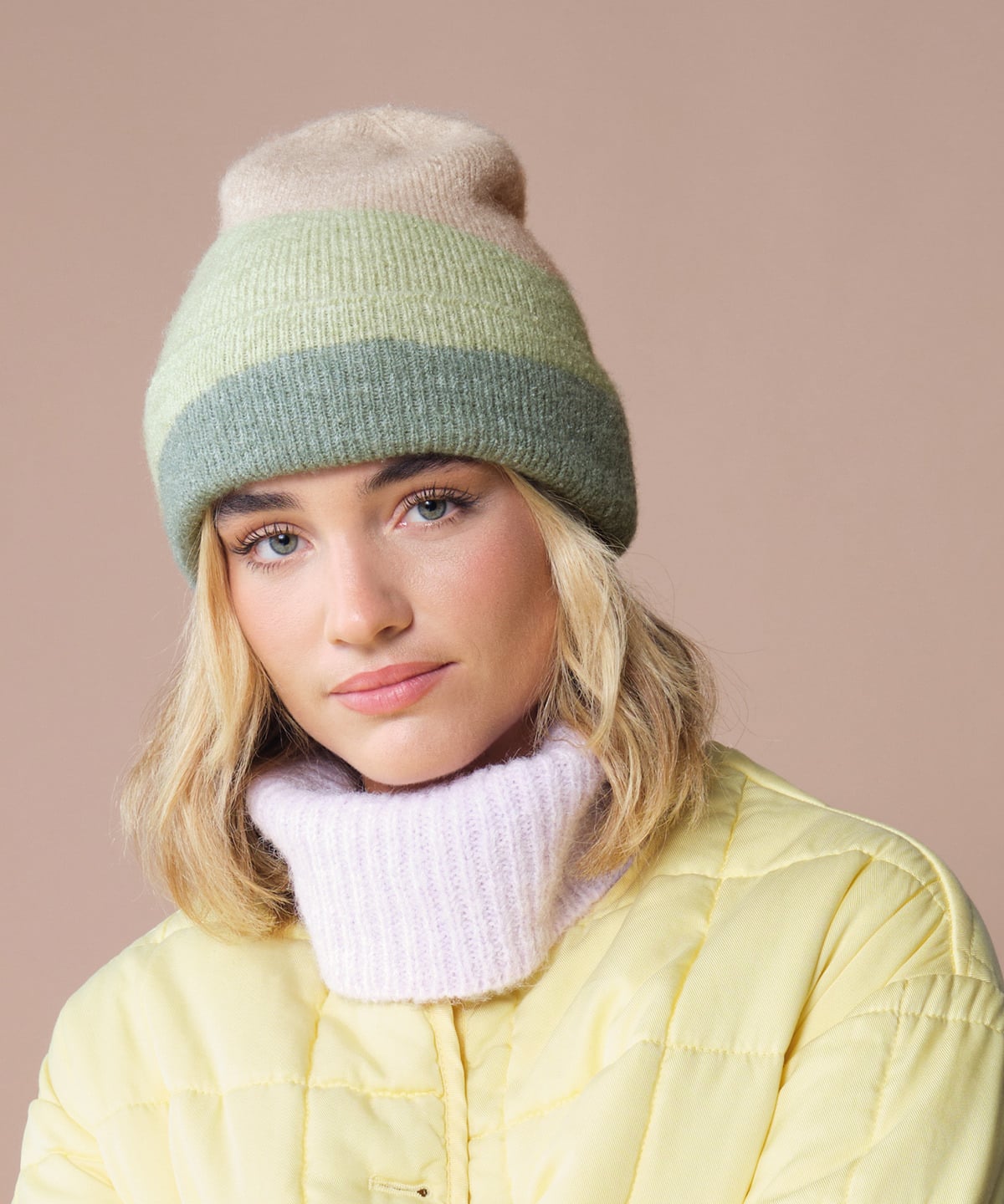 Soft wave beanie
