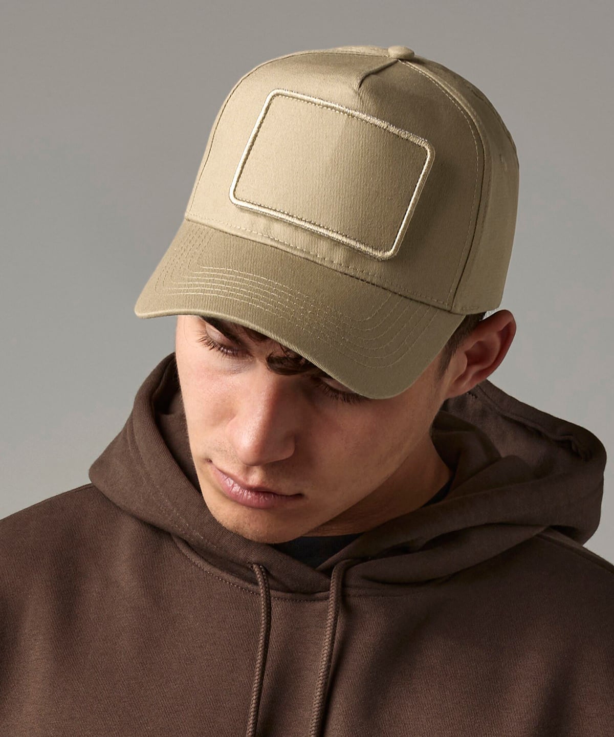 Removable patch 5-panel cap