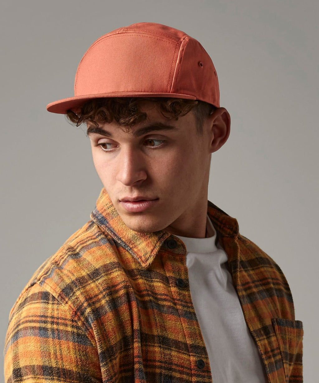 Canvas 5-panel camper cap