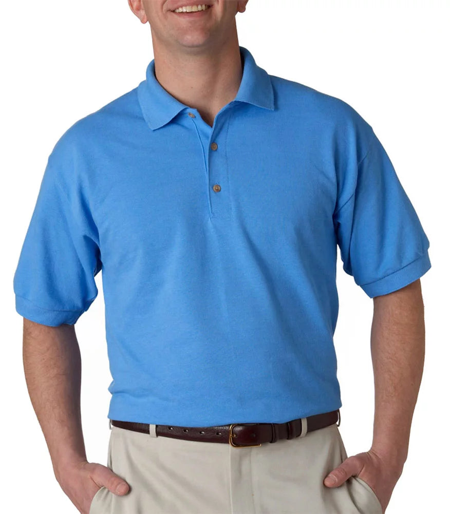 FOTL Gildan Carolina Blue Polo Shirt Adult Sizes S 3XL