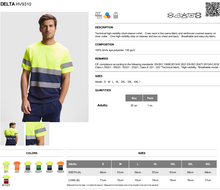 Load image into Gallery viewer, Delta Technical high-visibility short-sleeve t-shirt