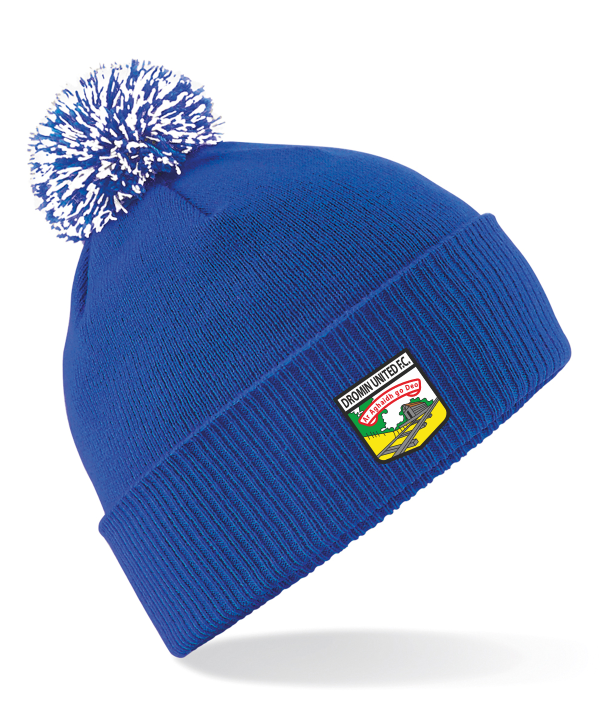 Dromin United Beanie Hat With Bobble