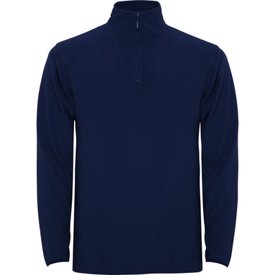 Navy Lightweight And Warm Micro-Fleece Quarter Zip - Adult and Childrens Sizes