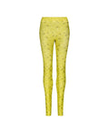 Ladies Cool Printed Leggings Kaleidoscope Lime