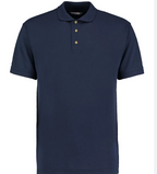 Kustom Kit  Navy Slightly Oversized Polo Shirt
