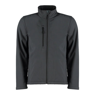 Kustom Kit Adult Small Softshell Jacket - Graphite Grey and Navy available