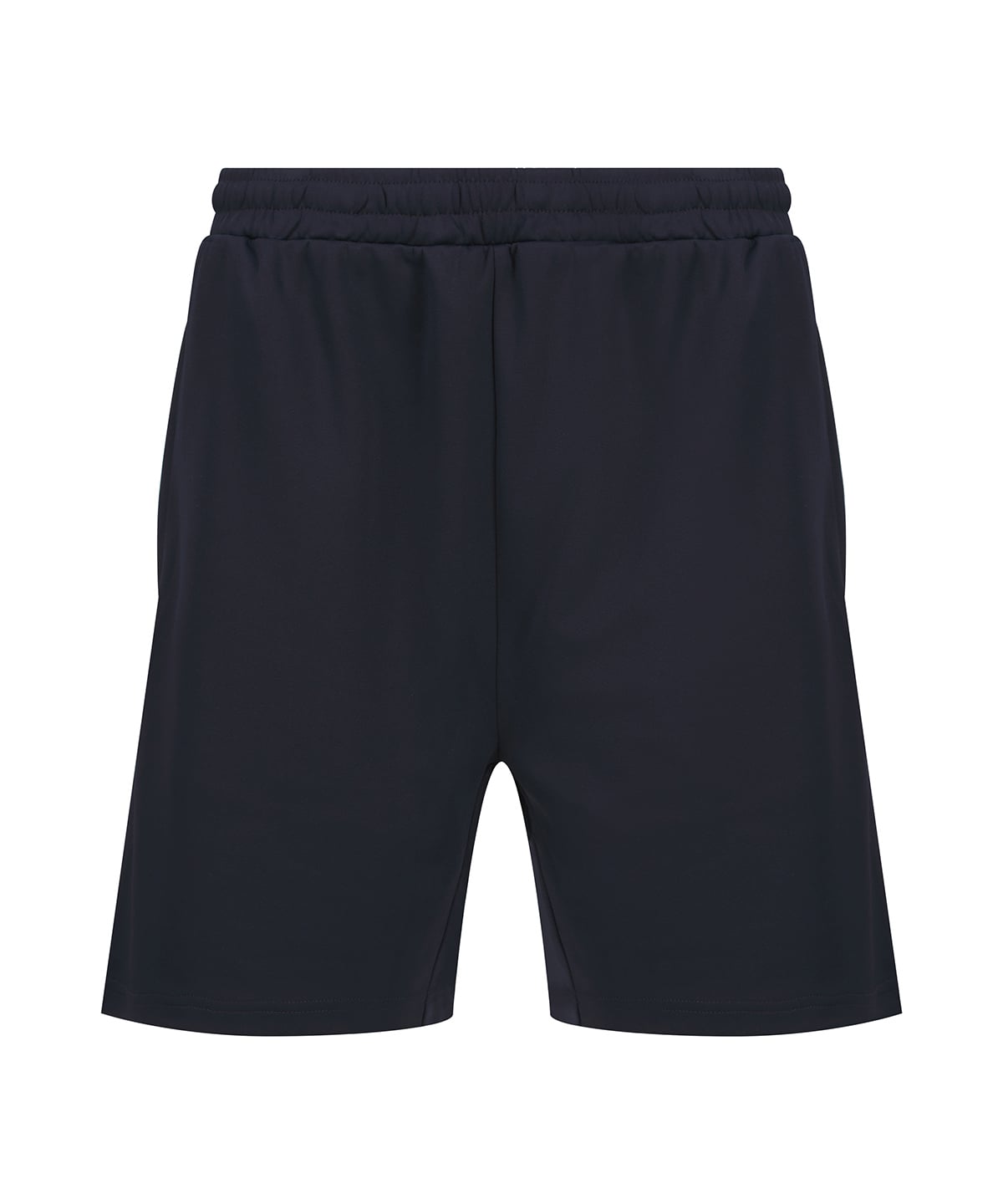 Knitted shorts with zip pockets
