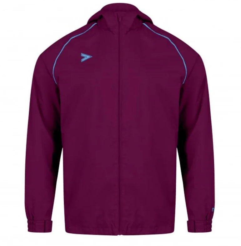 Mitre Claret and Blue Rain Jackets - kids sizes